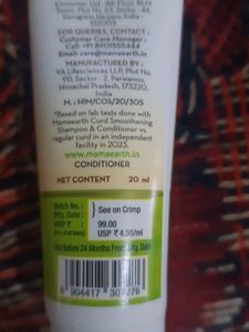 Mama Earth Curd Smoothening Conditioner
