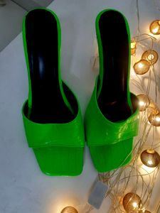 Neon Green Heels