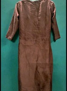 mauve color silk top