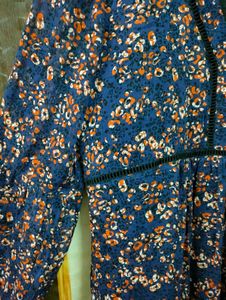 Floral Print Mini Dress