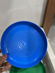 Colorful Dinnerware Plates Set Of 3 Small