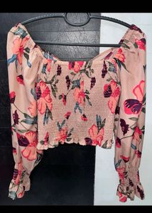 Floral Print Top🌸