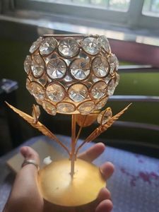 Crystal Candle Holder