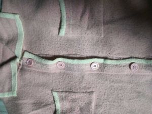 Pink Cardigan with Pockets