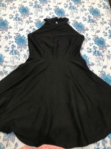 Black Halter Neck Dress