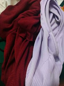 Lilac Ribbed Tank Top/elegant Maroon crop top