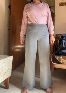 Black And White Printed Trouser