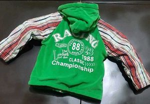 Green🟢 Winter Set For 3- 6 Month Baby