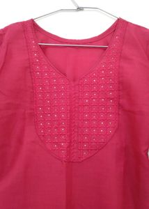 Pink Kurta