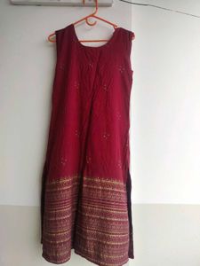 Beautiful Maroon Kurta Set