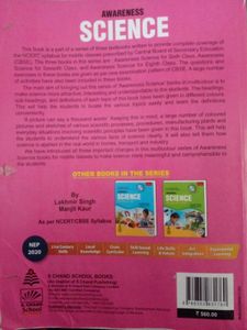Awareness Science - Class 8