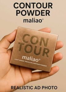 ✨ Maliao® Light Shade Tricolor Contour Powder