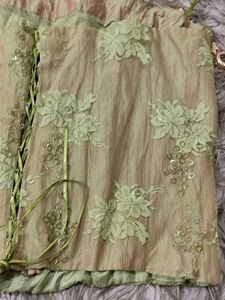 Green Ethereal Forest Fairy Sequin Top