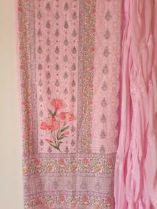 Pink Floral Suit Set