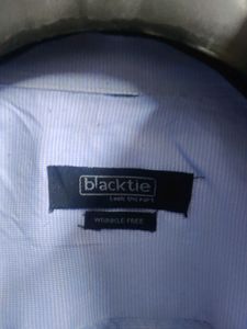 Blue Shirt Slim Fit