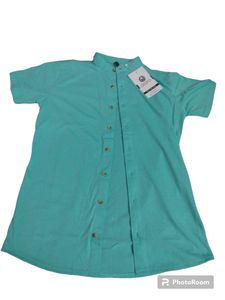 Cotton Shirt 💙🤍