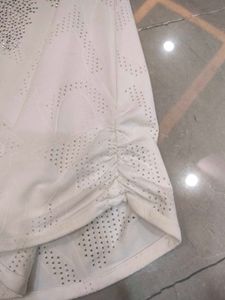 2 IN 1 WHITE DRESS