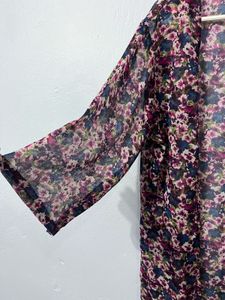 Vacation Style Cover Up Kimono Shrug