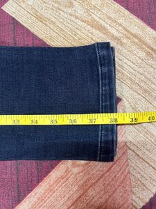 Dark Blue Slim Fit Denim Jeans