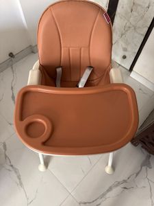 Babyhug 3in1 Comfy High Chair - Brown Color