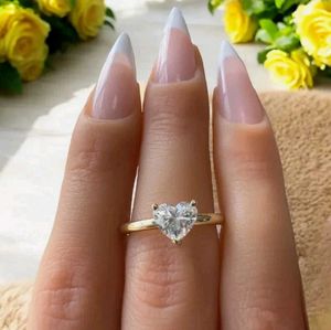 Heart Stone adjustable Ring