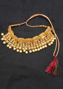 Gold Stone diamond Jewellery Set