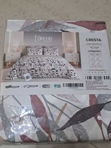 D Decor Cresta Double Bedsheet Set - Botanical Pri
