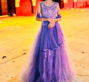 Stunning Purple Evening Gown