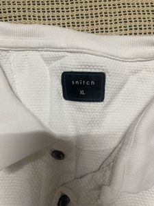 White Polo Tshirt - Classic Style