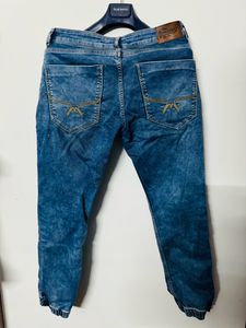 Blue Jogger Type Denim