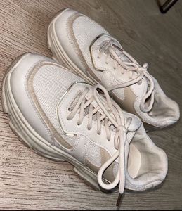 Chunky White Sneakers