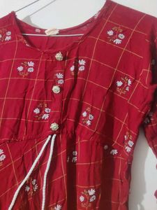 Maroon Kurti