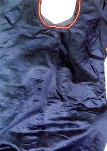 Embellished Navy Blue Patiala Suit❤️