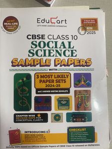 CBSE Class 10 Social Science Sample Papers
