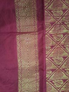 Meroon Silk Saree