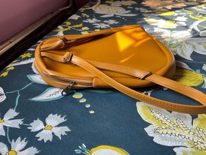 Mini Sand browncolour bag-1 main Chain and1 Front