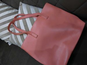 Women Peach Hand Bag