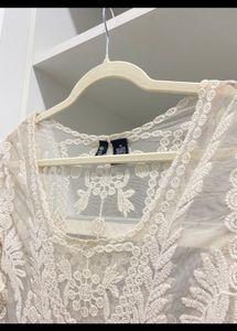 Lace Embroidered Top