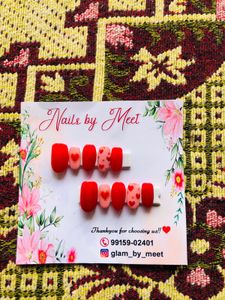 Red Heart Press-On Nails