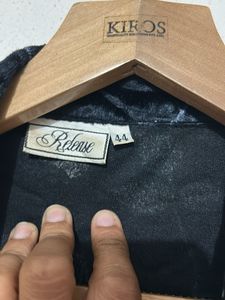 Floral Velvet Shirt