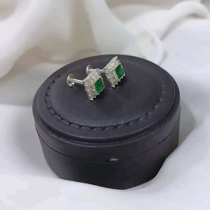 Original Silver Stud AD green And White