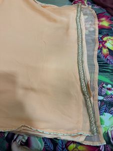 Pure Georgette 3 Piece Suit 40 Size
