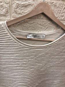 off white zara Knit Top🕶️‼️