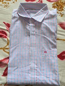 Checkered Button-Down Shirt