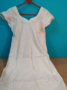 White Sundress with Square Neckline