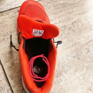 Orange Sports Shoes