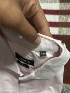 CODE Men's Slim Fit Shirt