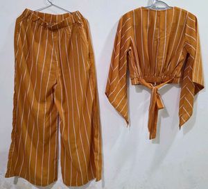 Striped Two-Piece Set