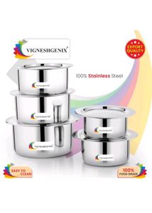 Vigneshgenix Cookware Set 5 Piece 🥗⭐