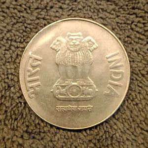 2 Rupee Extra Metal Error Coin